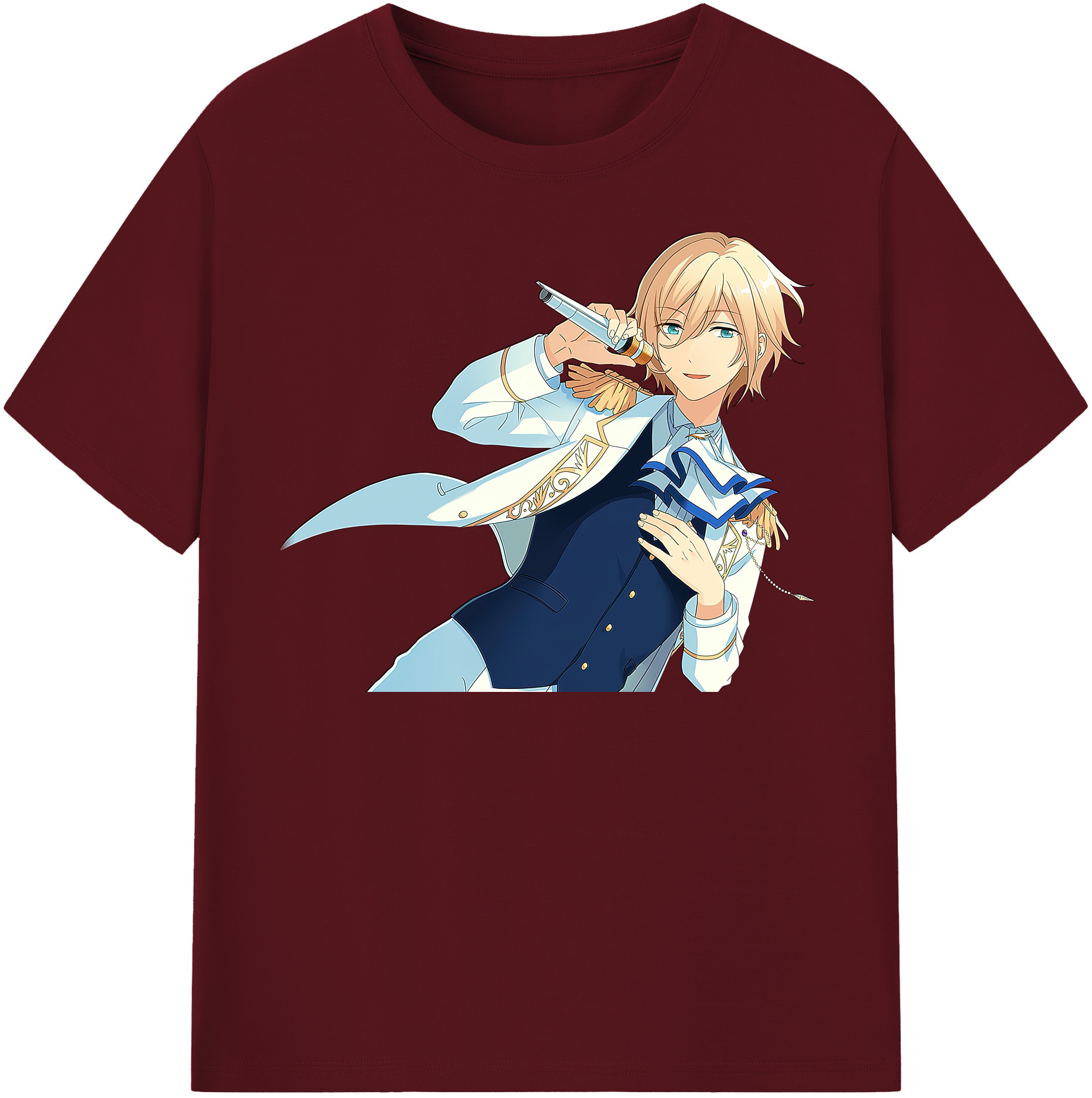 （画像用） あんさんぶるスターズ! Ensemble Stars 綿100％半袖Tシャツ（フロントプリント）